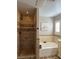 Beautiful bathroom featuring a separate tiled shower and a soaking tub at 5516 Coyote Falls Ct, Las Vegas, NV 89131