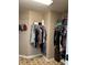 Well-appointed walk-in closet with ample shelving and hanging space for clothing and accessories at 5516 Coyote Falls Ct, Las Vegas, NV 89131