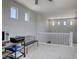 Open loft area with neutral walls, modern furnishings, lots of natural light and staircase at 5650 Pleasant Palms St, North Las Vegas, NV 89081