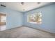 Bedroom with carpet, one window overlooking the neighborhood at 5960 Wheat Penny Ave, Las Vegas, NV 89122