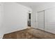 A cozy bedroom with plush carpet and ample closet space at 6354 Point Isabel Way, Las Vegas, NV 89122