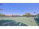 Well-maintained community tennis courts with benches and a blue sky overhead at 8388 Brad Oaks Cir, Las Vegas, NV 89123