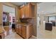 Butler's pantry features granite countertops and plentiful cabinet space in a convenient location at 8723 Melissa Meadows St, Las Vegas, NV 89131