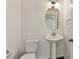 Bathroom with a pedestal sink at 9050 W Tropicana Ave # 1075, Las Vegas, NV 89147