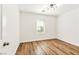 Bedroom with wood floor at 9050 W Tropicana Ave # 1075, Las Vegas, NV 89147
