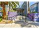 Exterior entrance with steps, landscaping, and parking signage at 9050 W Tropicana Ave # 1075, Las Vegas, NV 89147