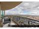 Curved balcony featuring patio seating with expansive views at 9101 Alta Dr # 1604, Las Vegas, NV 89145