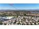 Community aerial view, with the Las Vegas Strip only nine miles away at 9748 Derbyhill Cir, Las Vegas, NV 89117