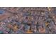 Aerial view of neighborhood and home with nice backyard and surrounding neighborhood layout at 10548 Ettenmoor Ave, Las Vegas, NV 89135
