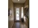 Welcoming entryway featuring a stylish front door and tile flooring at 10548 Ettenmoor Ave, Las Vegas, NV 89135