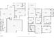 Floor plan showcasing the layout of the home's first and second floors at 1297 Ventura Cliffs Ave, Henderson, NV 89012