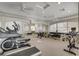 Well-equipped fitness center with treadmills, elliptical machines, and weightlifting equipment at 1501 Oscar Ct # 101, Las Vegas, NV 89146