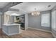 Modern kitchen with stainless steel appliances and quartz countertops at 1501 Oscar Ct # 101, Las Vegas, NV 89146