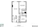 Detailed floor plan showcasing the layout of the home including the kitchen, living room, bedrooms and bathrooms at 1569 Hialeah Dr, Las Vegas, NV 89119