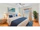 Cozy bedroom with a comfortable bed, stylish decor, and a relaxing ambiance, ideal for restful nights at 1679 Raindance Way, Las Vegas, NV 89169