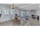 Bright dining area with large window overlooking the landscape at 1808 Piccolo Way, Las Vegas, NV 89146