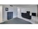 Open concept living room with tiled flooring and view to the bedroom area at 205 E Harmon Ave # 112, Las Vegas, NV 89169