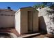 Backyard shed for extra storage space at 2874 Tori Way, Henderson, NV 89074