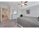 Serene bedroom with calming colors and a large dresser at 387 Larksong Ave, Henderson, NV 89011
