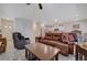 Inviting living room area with comfortable seating and open layout at 387 Larksong Ave, Henderson, NV 89011