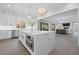 Stylish kitchen featuring an island, stainless steel appliances, and granite countertops at 4220 San Alivia Ct, Las Vegas, NV 89141