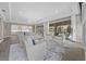 Open-concept living room showcasing a seamless transition to the outdoor patio, enhancing the living experience at 4220 San Alivia Ct, Las Vegas, NV 89141