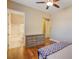 Inviting bedroom view includes en suite bathroom at 4260 Helena Cove Ct, Las Vegas, NV 89129