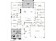 Detailed floor plan showcasing the layout of this house, including gourmet kitchen and primary bedroom at 4260 Helena Cove Ct, Las Vegas, NV 89129