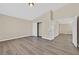 Bedroom featuring wood floors, vaulted ceilings, and natural light at 4583 Sparwood Dr, Las Vegas, NV 89147