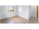 This bedroom has tile floors and a large window at 4730 E Craig Rd # 1115, Las Vegas, NV 89115