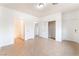 Spacious bedroom with multiple closets and doors, providing ample storage and access at 4730 E Craig Rd # 1115, Las Vegas, NV 89115