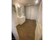 Bathroom with wood floors, single sink vanity, and recessed lighting at 4910 Elizabeth St, Pahrump, NV 89048