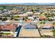 Wide aerial shot of a quiet residential area, highlighting orderly streets and well-maintained properties at 5400 E Grain Mill Rd, Pahrump, NV 89061