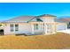 New construction home with desert landscaping at 5400 E Grain Mill Rd, Pahrump, NV 89061