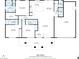 Detailed floor plan of the home showing layout and dimensions of rooms at 5400 E Grain Mill Rd, Pahrump, NV 89061