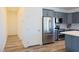Well-equipped kitchen with stainless steel appliances and stylish cabinetry at 5400 E Grain Mill Rd, Pahrump, NV 89061