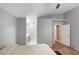 Spacious main bedroom with an ensuite bathroom and walk-in closet at 5553 Super Bowl Dr, Las Vegas, NV 89110
