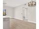 Bright living space with hard surface floors, modern lighting, and stylish open layout at 5655 E Sahara Ave # 2009, Las Vegas, NV 89142