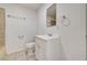 Bathroom features a new vanity with a modern sink and white cabinetry at 629 N 16Th St, Las Vegas, NV 89101