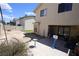 Large backyard featuring an outdoor patio and plenty of space for gardening at 6812 Sheffield Dr, Las Vegas, NV 89108