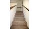 Carpeted staircase leading to the upper level of the home at 6812 Sheffield Dr, Las Vegas, NV 89108