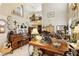 Spacious living room with fireplace and high ceilings at 7301 Heggie Ave, Las Vegas, NV 89131
