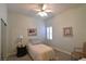 Cozy bedroom featuring a single bed, soft lighting, and a serene ambiance for relaxation at 7325 Rustic Crest St, Las Vegas, NV 89149