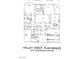 Detailed floorplan layout showcasing the design and dimensions of the home at 7325 Rustic Crest St, Las Vegas, NV 89149
