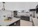 Spacious kitchen with stainless steel appliances and wine storage at 778 Vegas Valley Dr, Las Vegas, NV 89109