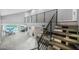 Open-concept living space with sleek staircase and contemporary design at 778 Vegas Valley Dr, Las Vegas, NV 89109