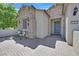 Inviting front entrance with brick paved patio and seating area at 8405 Canyon Crevasse St, Las Vegas, NV 89166
