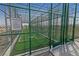 Community batting cage with safety rules posted, ensuring a safe and fun practice for baseball enthusiasts at 8547 Benidorm Ave, Las Vegas, NV 89178