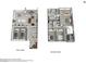 Detailed floor plan showcasing the layout of both the first and second floors at 888 Cherry Glen Pl, Las Vegas, NV 89138