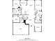Detailed floor plan showcasing the layout of this 2030 sq ft home at 9096 Nomo St, Las Vegas, NV 89123